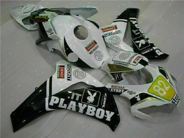 ABS Kit Carenatura CBR 1000 RR 2008-2011 - Bianco Nero Playboy