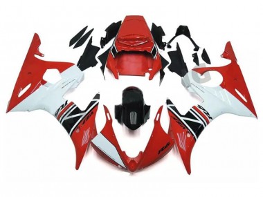 ABS Kit Carenatura R6 2003-2005 - Rosso Bianco Nero