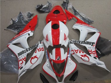 ABS Kits Carena CBR 600 RR 2007-2008 - Rosso Bianco