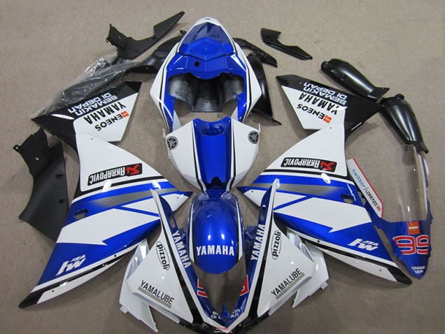 ABS Kits Carena R1 2012-2014 - Blu Bianco