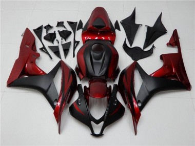 ABS Kits Carene CBR 600 RR 2007-2008 - Rosso Nero