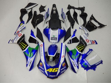 ABS Kits Carene R1 2015-2019 - Blu Blu Bianco ENEOS Movistar 46