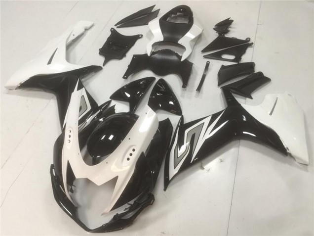 ABS Plastica & Carena GSXR 600 / 750 K11 2011-2024 - Nero Bianco