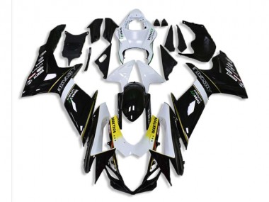 ABS Plastica & Carene GSXR 600 / 750 K11 2011-2024 - Nero Bianco