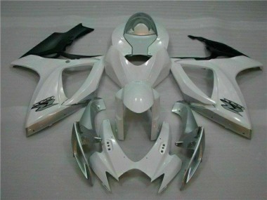 Carena GSXR 600 / 750 K6 2006-2007 - Bianco Argento