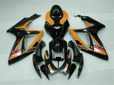 Carena GSXR 600 / 750 K6 2006-2007 - Nero Arancia