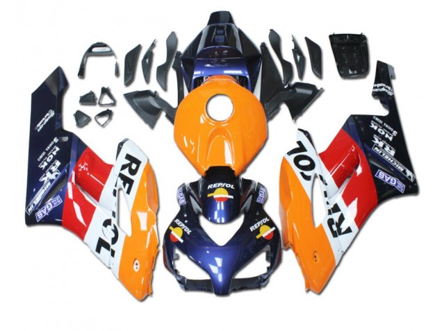 Carene CBR 1000 RR 2004-2005 - Arancia Rosso Blu Repsol