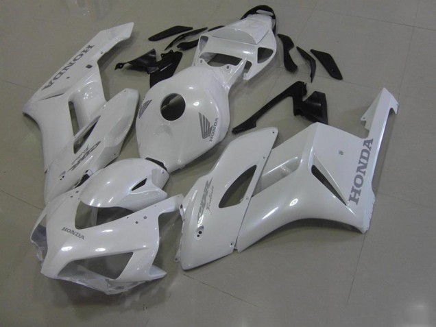 Carene CBR 1000 RR 2006-2007 - Bianco con Argento Decalcomanie