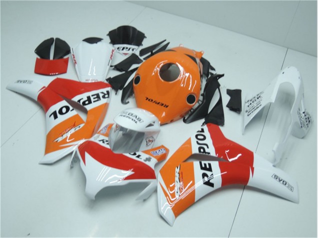 Carene CBR 1000 RR 2008-2011 - Arancia Bianco Rosso Repsol