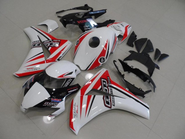 Carene CBR 1000 RR 2008-2011 - Bianco Rosso HRC