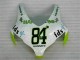 Carene CBR 1000 RR 2008-2011 - Bianco Verde Hannspree 84