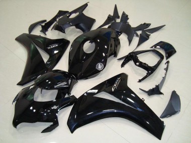 Carene CBR 1000 RR 2008-2011 - Lucido Nero Chrome Decalcomanie