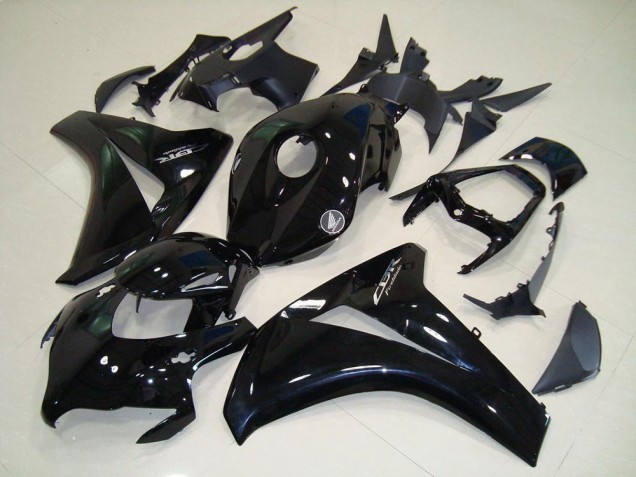 Carene CBR 1000 RR 2008-2011 - Lucido Nero Chrome Decalcomanie