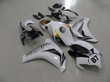 Carene CBR 1000 RR 2008-2011 - Nero & Bianco & Oro