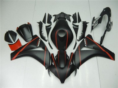 Carene CBR 1000 RR 2008-2011 - Nero Opaco Rosso