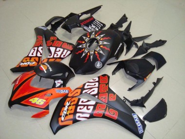 Carene CBR 1000 RR 2008-2011 - Rossi Nero Opaco