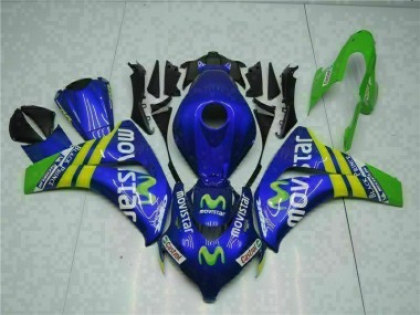 Carene CBR 1000 RR 2008-2011 - Verde Blu