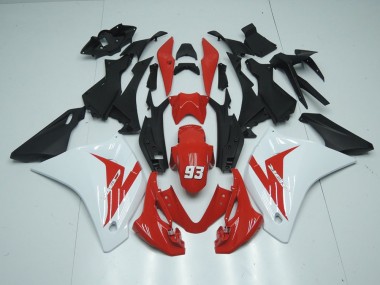 Carene CBR 125 R 2011-2013 - Rosso Bianco 93