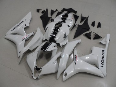 Carene CBR 600 RR 2007-2008 - Bianco Perla con Nero Banda