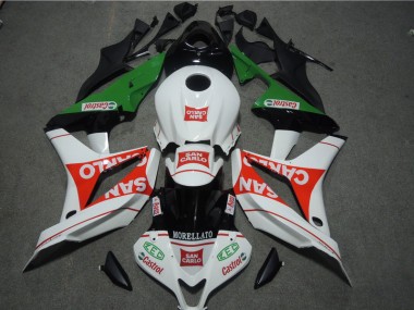 Carene CBR 600 RR 2007-2008 - Bianco Rosso MORELLATO San Carlo