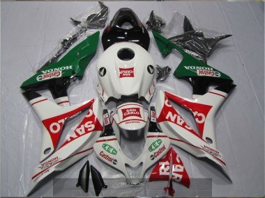 Carene CBR 600 RR 2007-2008 - Bianco Rosso Verde San Carlo Castrol