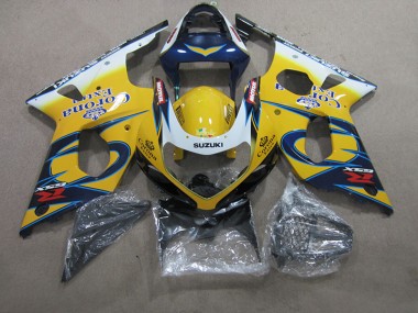 Carene GSXR 1000 K1 2000-2002 - Giallo Blu Corona Extra