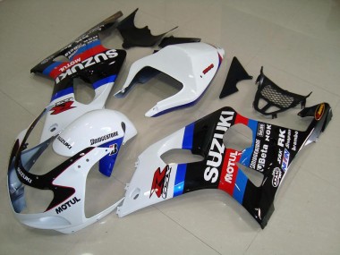 Carene GSXR 1000 K1 2000-2002 - Nero Bianco Blu