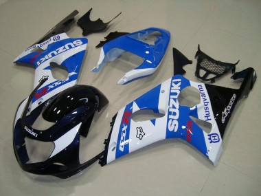 Carene GSXR 1000 K1 2000-2002 - Nero Blu Bianco