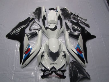 Carene GSXR 1000 K7 2007-2008 - Bianco Nero