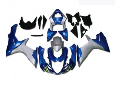 Carene GSXR 600 / 750 K11 2011-2024 - Blu Argento