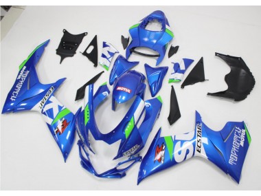 Carene GSXR 600 / 750 K11 2011-2024 - Blu Bianco Verde