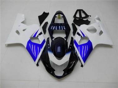 Carene GSXR 600 / 750 K4 2004-2005 - Bianco Blu