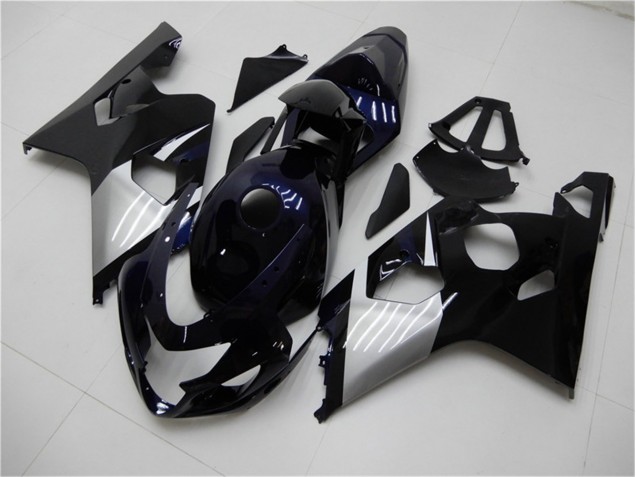 Carene GSXR 600 / 750 K4 2004-2005 - Blu Argento