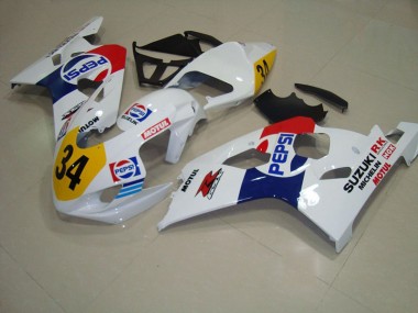 Carene GSXR 750 K4 2004-2005 - Bianco Blu Pepsi 34