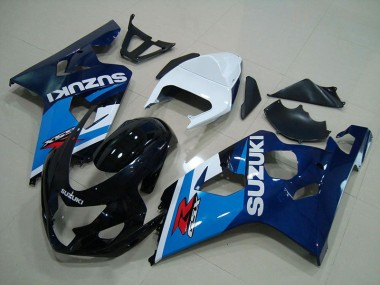 Carene GSXR 750 K4 2004-2005 - Blu Bianco