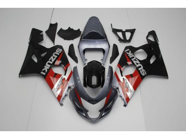 Carene GSXR 750 K4 2004-2005 - Nero Rosso