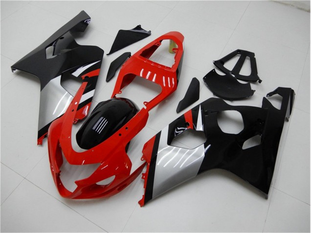 Carene & Plastica GSXR 600 / 750 K4 2004-2005 - Rosso Nero