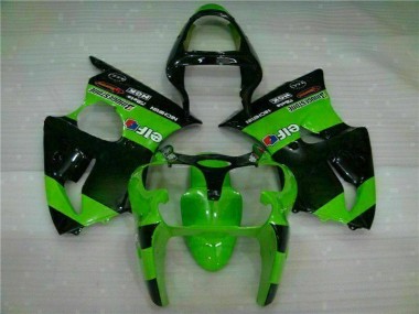 Carene & Plastica ZX6R 2000-2002 - Verde