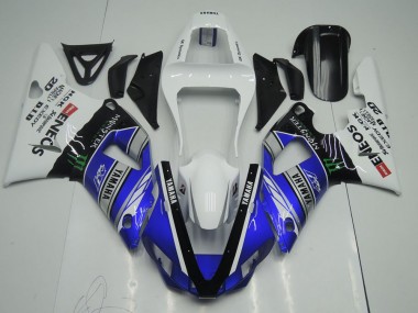 Carene R1 2000-2001 - Blu Bianco ENEOS Monster