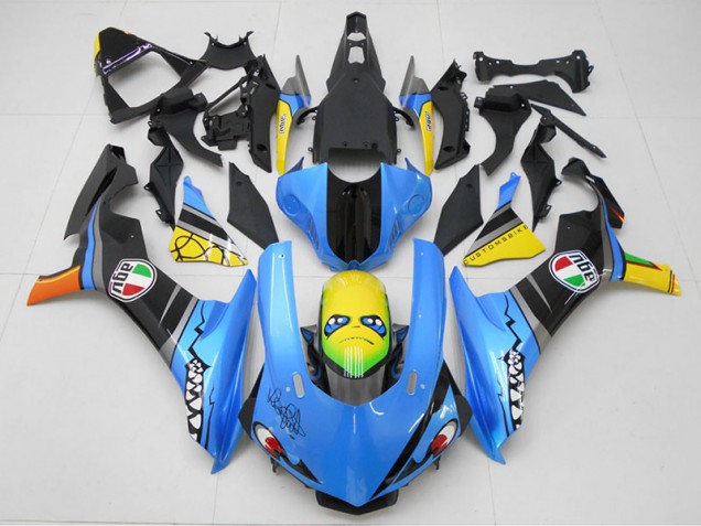 Carene R1 2015-2019 - Blu Giallo Squalo