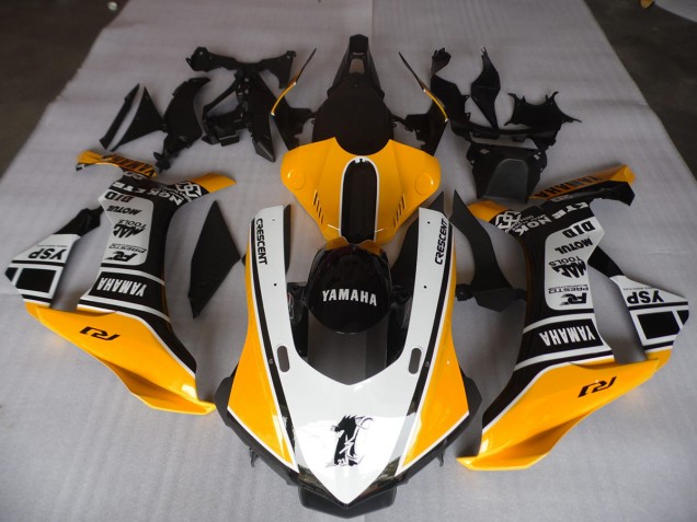 Carene R1 2015-2019 - Giallo Bianco Nero