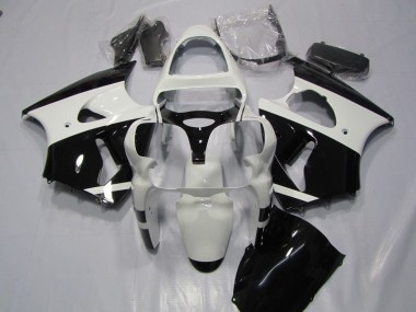 Carene ZX6R 2000-2002 - Bianco Nero