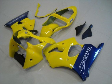 Carene ZX6R 2000-2002 - Giallo Blu