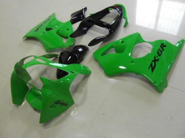 Carene ZX6R 2000-2002 - Verde Nero Coda