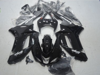 Carene ZX6R 2007-2008 - Nero Bianco Ninja