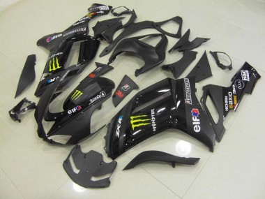 Carene ZX6R 2007-2008 - Nero Monster