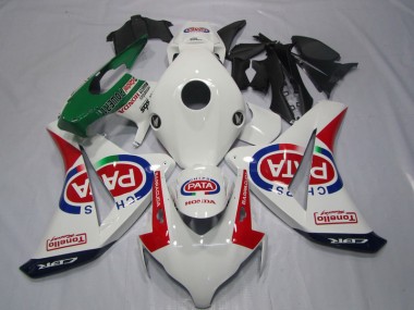 Kit Carenatura Iniezione CBR 1000 RR 2008-2011 - Bianco Rosso PATA