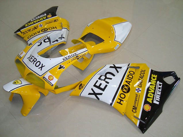 Kit Carene Ducati 748 916 996 996S 1993-2005 - Giallo Bianco Xerox