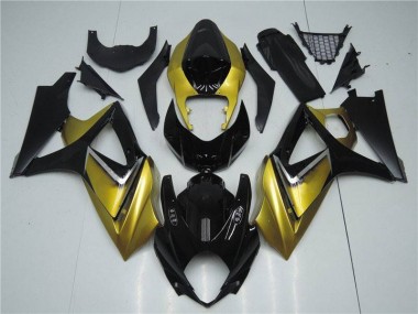 Kit Carene GSXR 1000 K7 2007-2008 - Oro Nero