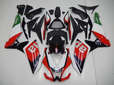 Kit Carene RSV4 2009-2015 - Nero Rosso